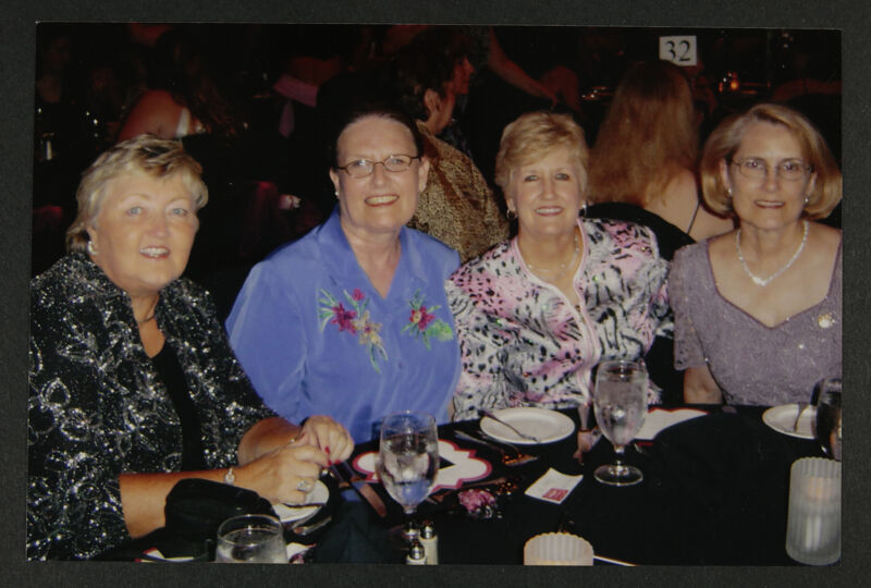 Four Alpha Chi Chapter Alumnae at Convention Photograph, 2006 (Image)