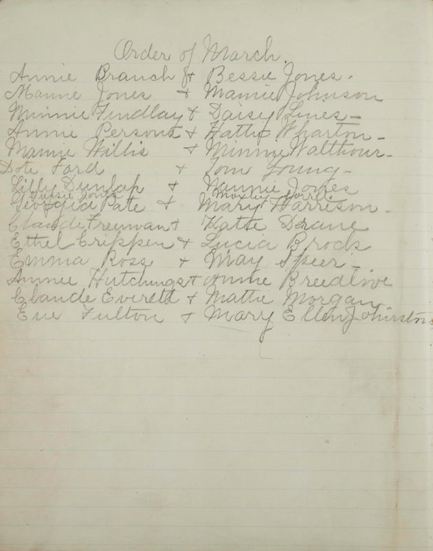 1878-1880 Roll Book for Newly Initiated Members to Enlist Their Names on To Be Transferred Afterwards to the General Roll Book Image