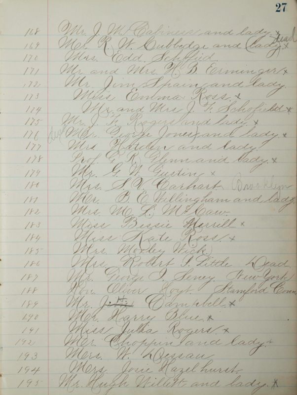 1878- Philomathean Society Record Book Image