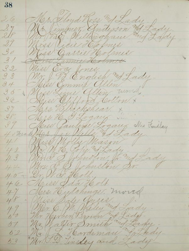 1878- Philomathean Society Record Book Image