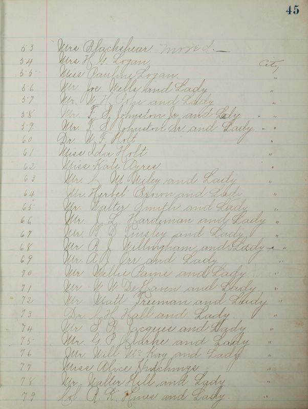 1878- Philomathean Society Record Book Image