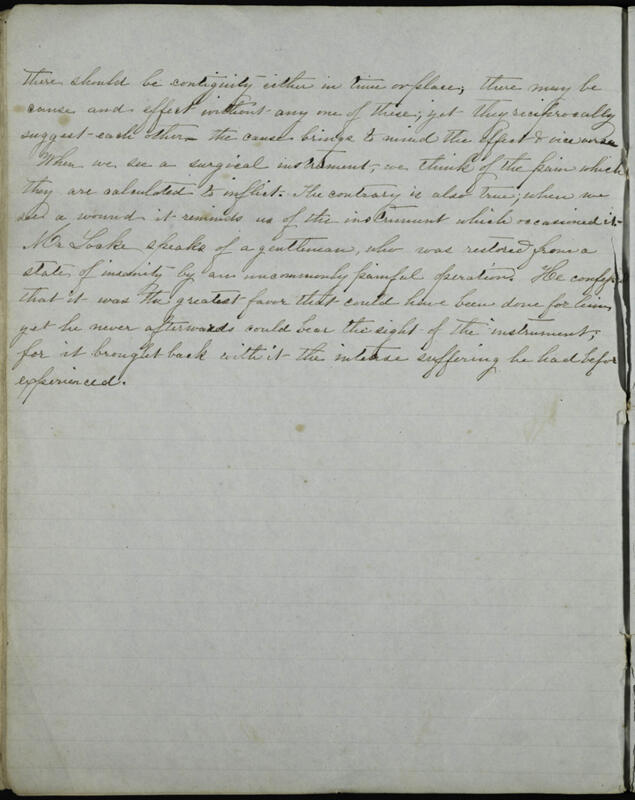 c. 1853 Essays by Members of Philomathean Society Notebook Image