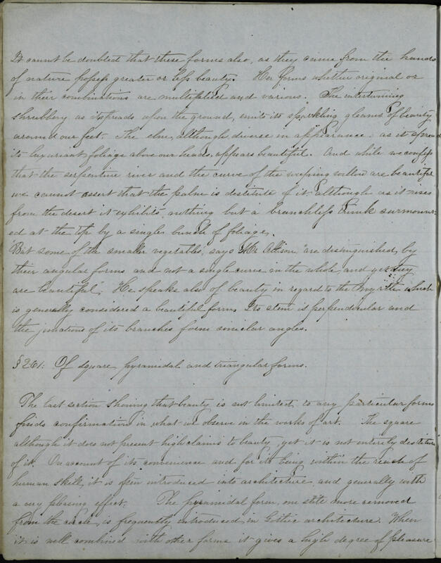 c. 1853 Essays by Members of Philomathean Society Notebook Image