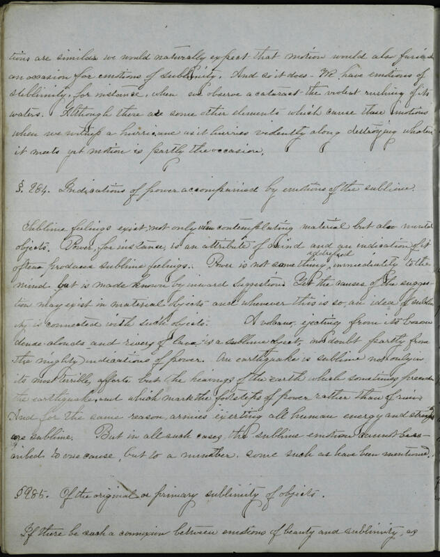 c. 1853 Essays by Members of Philomathean Society Notebook Image