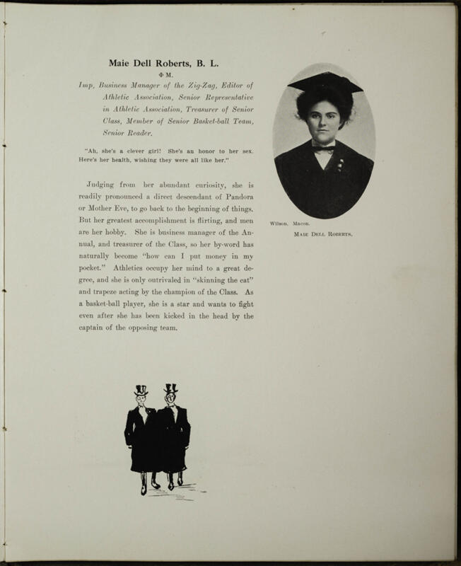 1906 Zig Zag Yearbook Image