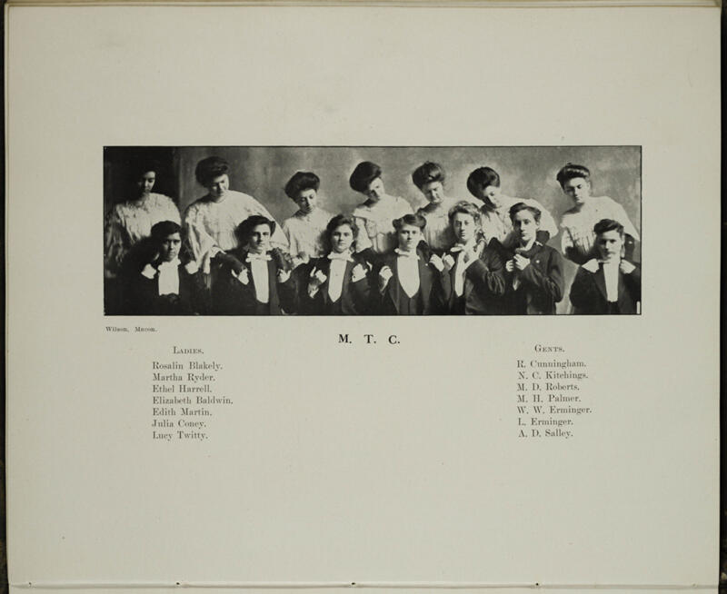 1906 Zig Zag Yearbook Image