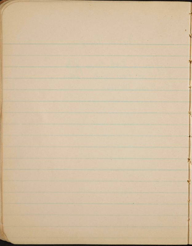 c. 1943 Philomathean Room Notebook Image