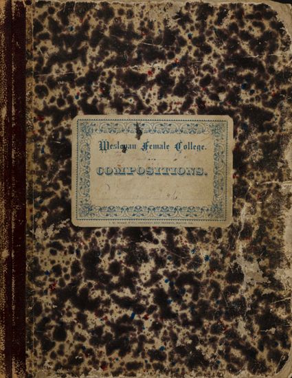 Program Book of the Philomathean Society, 1878-1885 (image)