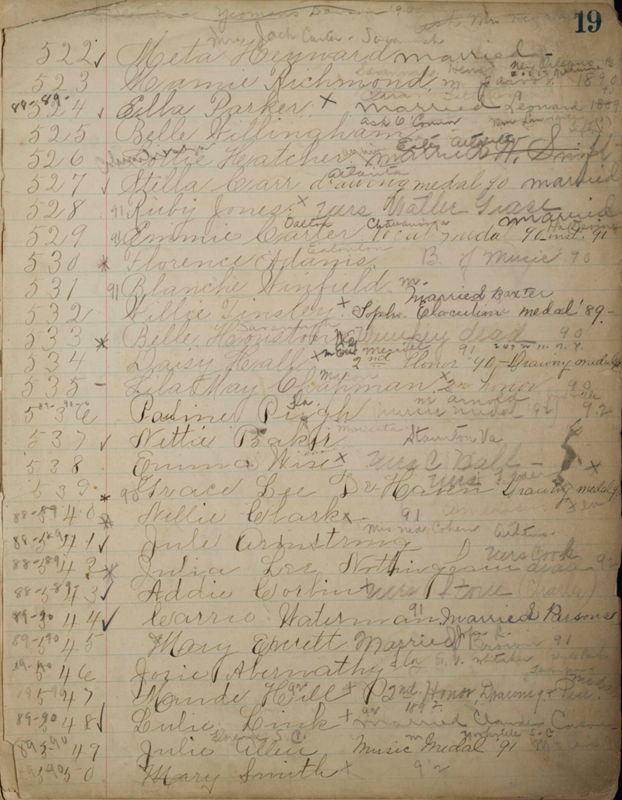 1952-1913 List of Members of the Philomathean Society and Minutes of the Philomathean Society Image