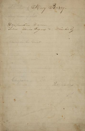 Minutes of the Philomathean Society, 1867-1868 (image)