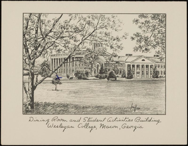 Wesleyan College Dining Room and Student Activities Building Image