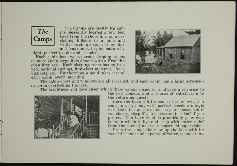 1924 Alden Farm and Camps Booklet Image