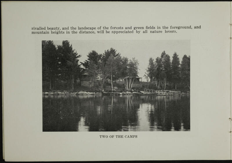 1924 Alden Farm and Camps Booklet Image