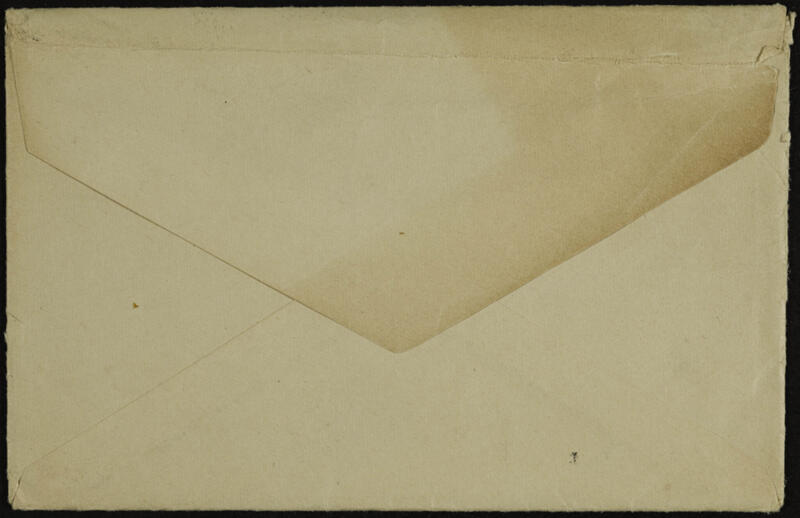 Invitation for Event at 1921 National Convention With Envelope Image