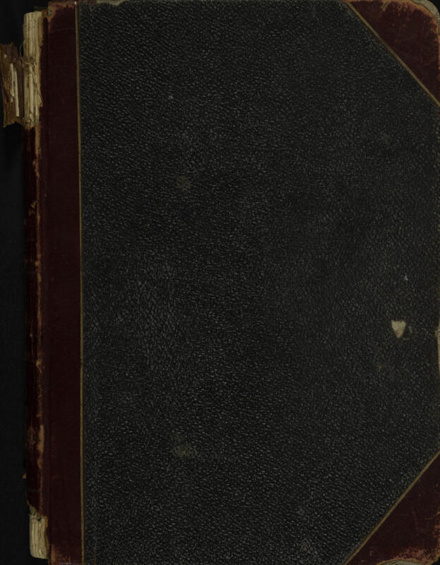 1898-1904 Philomathean Society Recording Secretary's Book Image