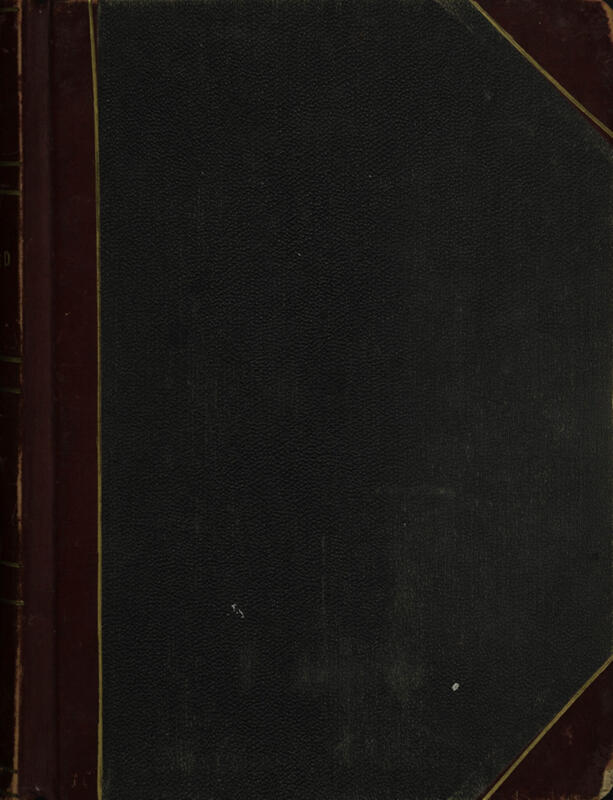 Phi Mu Sorority [sic] Recording Secretary's Book Image