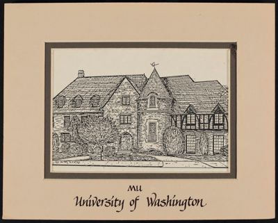 Mu, University of Washington, Chapter House Drawing