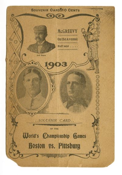 The First World Series