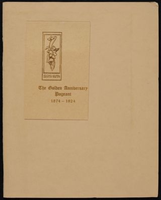 The Book of Words of the Pageant of Sigma Kappa Program, July 3, 1924