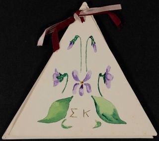 Xi Chapter Initiation Banquet Program, May 15, 1914