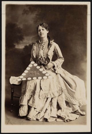 Katherine Tower in Pageant Costume Photograph