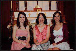 Jenna, Susan, and Heather Nawrocki Photograph, November 7, 2012