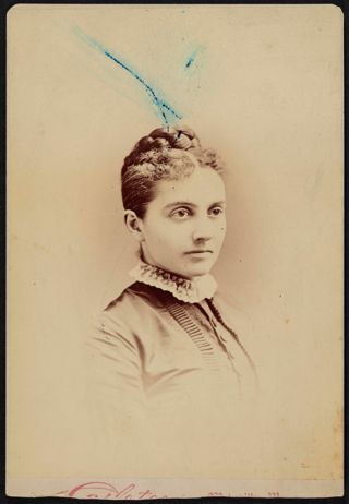 Mary Low Carver Cabinet Card