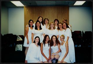 Kappa Epsilon Chapter Members After Initiation Photograph, c. 1998