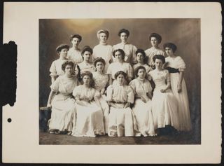 Petitioning Group at the University of California Photograph, 1910