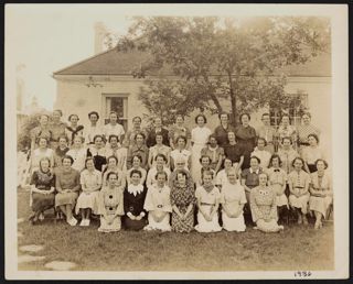 Iota Chapter Photograph, 1936