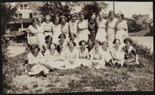 Xi Chapter Members at Convention Photograph, 1920