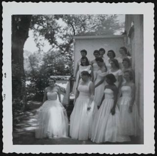 Iota Chapter Initiation Photograph, June 7, 1959