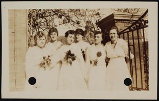 Rho Chapter Charter Members Photograph, June 2, 1917