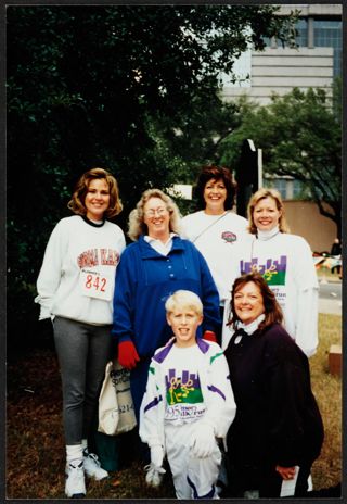 North Harris County Alumnae at Houston Alzheimer's Memory Walk Photograph, November 4, 1995