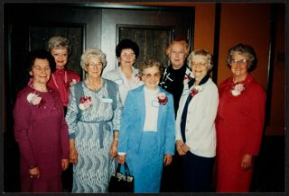 Eight 50 Year Members at Founders' Day Event Photograph, 1980