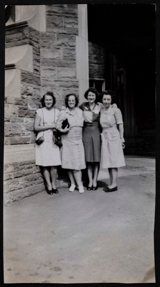 Rajko, Perkins, Kisluk, and O'Brien At Convention Photograph, 1946