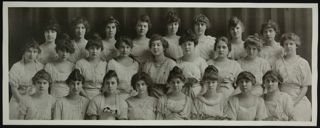 Xi Chapter Members Photograph, 1914-1915