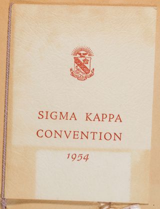 Sigma Kappa Sorority Panhellenic Luncheon, June 29, 1954