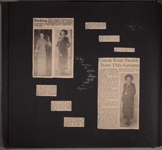 Late 1930s Iota Chapter Life Scrapbook, Page 10