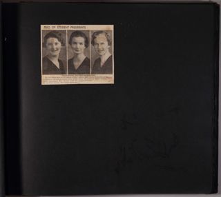Late 1930s Iota Chapter Life Scrapbook, Page 53