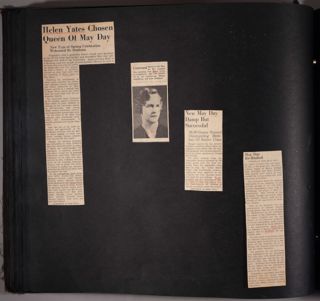 Late 1930s Iota Chapter Life Scrapbook, Page 70