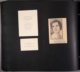 Late 1930s Iota Chapter Life Scrapbook, Page 86