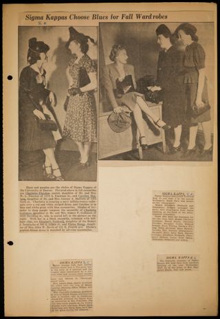 Iota Chapter Scrapbook, Page 7