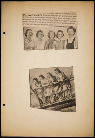 Iota Chapter Scrapbook, Page 95