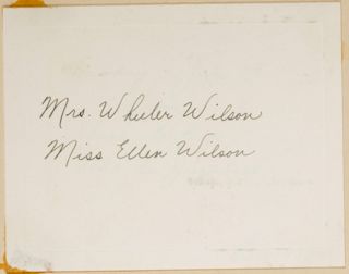 Ellen Wilson Mead Wedding Tea Invitation, June 9, 1940