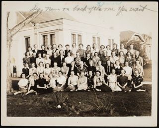 Iota Chapter Photograph, c. 1937