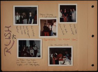 Epsilon Xi Chapter Life Scrapbook, Page 6