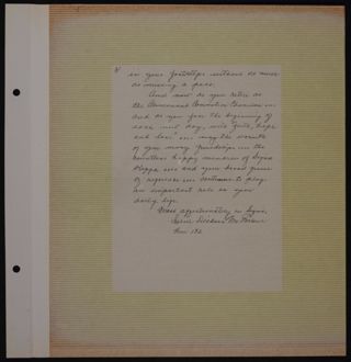 Alice Hersey Wick Permanent Convention Chairman Scrapbook, Page 3