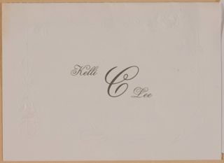 Kelli to Epsilon Gamma Chapter Thank You Card