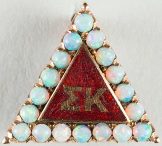 Eunice Warren Crown Opal Badge, June 1, 1905